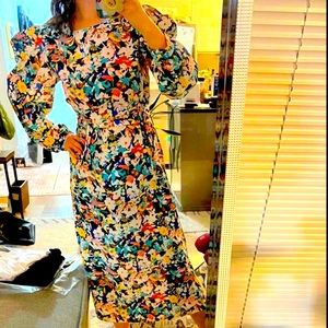 Floral dress (size medium)
